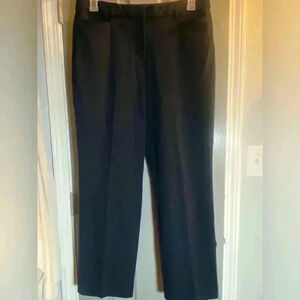 Kim Rogers Navy Blue Pants elastic waistband has tummy control panel size 12